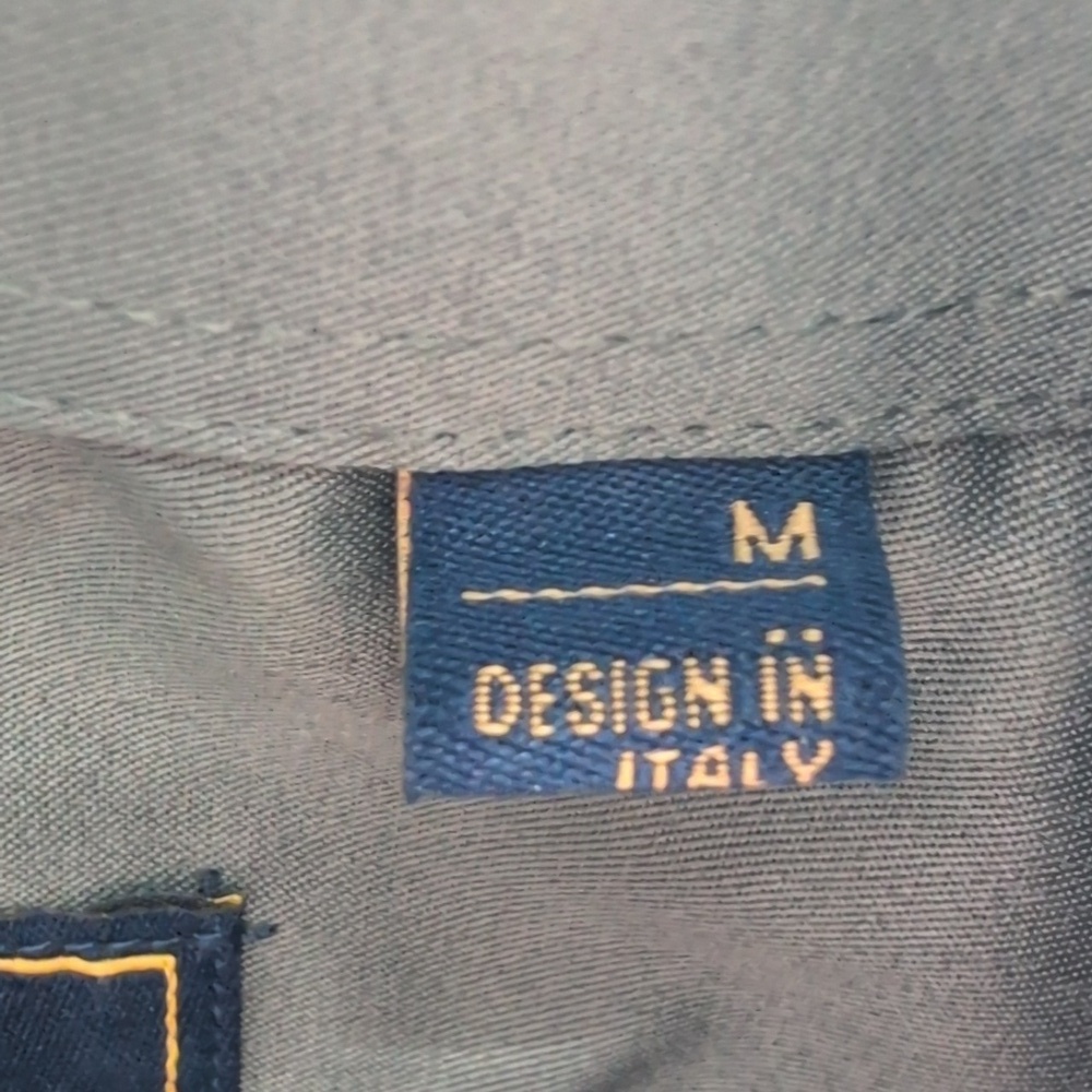 Flex Men's Luxury Collection Long Sleeve Button Up Shirt Gray Soft Fabric Size M - Picture 3 of 8